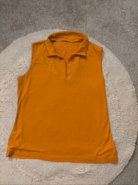 Ladies sleeveless cotton shirt